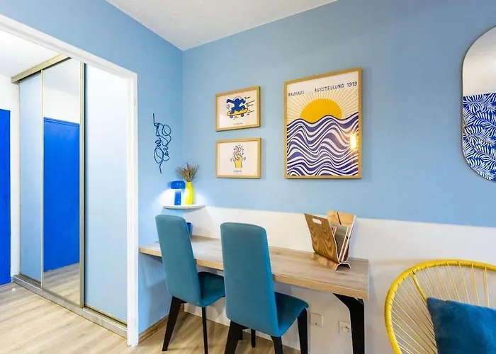 Apartmán Neon Oasis - Parking - Terrasse - Wifi - Nîmes